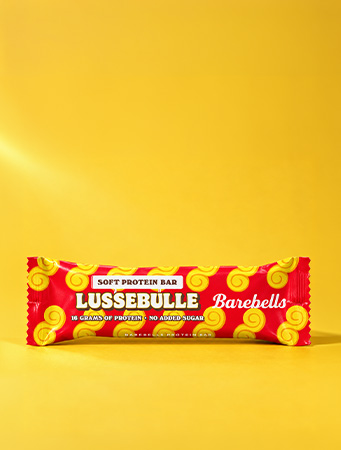 Barebells Soft Protein Bar. lussebulle